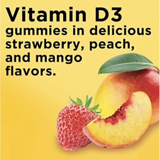 ภาพขนาดย่อของภาพหน้าปกสินค้าNature Made Extra Strength Vitamin D3 5000 IU (125 mcg) Gummies 150 เม็ด (หมดอายุ DEC 2023) จากร้าน gjyshoppingbag บน Shopee ภาพที่ 1