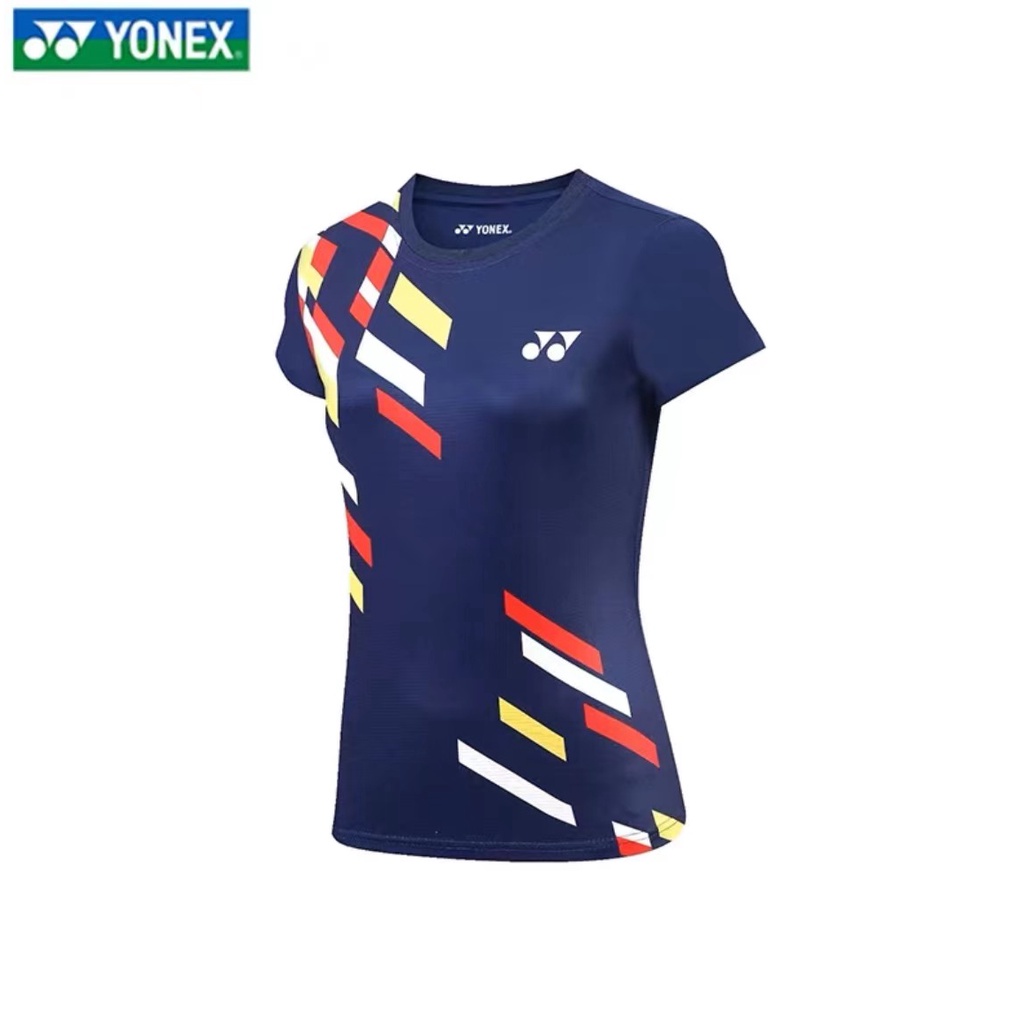 yonex-ใหม่-เสื้อแบดมินตัน-เกาหลี-แขนสั้น-แห้งเร็ว-สําหรับผู้ชายและผู้หญิง-กีฬาสันทนาการ-การแข่งขัน-เสื้อฝึกอบรมการแข่งขัน