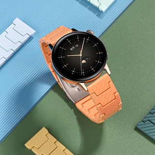 ภาพหน้าปกสินค้าสายนาฬิกาข้อมือ คาร์บอนไฟเบอร์ สําหรับ Samsung Galaxy Watch 5 4 46 มม. Active 2 40 มม. 44 มม. 45 มม. 20 มม. 22 มม. Galaxy Watch 5 pro ที่เกี่ยวข้อง
