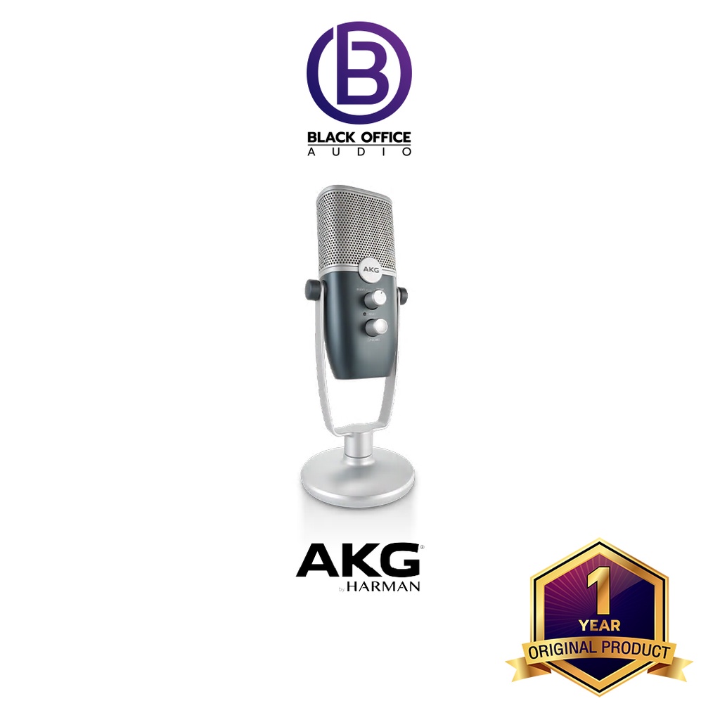 akg-ara-ไมค์-usb-ไมค์อัดเสียง-บันทึกเสียง-โฮมสตูดิโอ-usb-microphone-blackofficeaudio