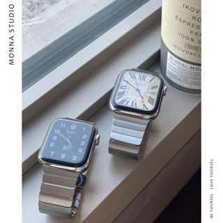 สินค้า สายนาฬิกาข้อมือ สเตนเลส โลหะ ประดับลูกปัด กรอบโลหะ สไตล์ธุรกิจ เรียบง่าย แฟชั่น สําหรับ Redmi Watch 2 Lite Mi Watch Lite