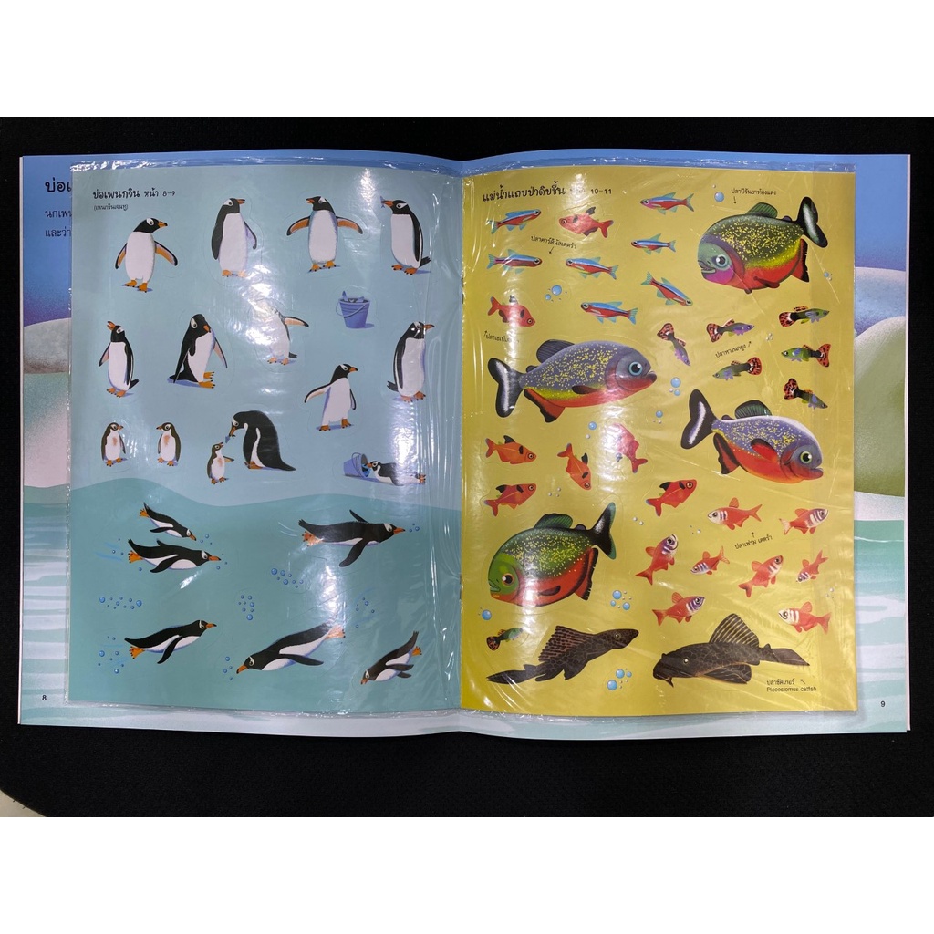 aksara-for-kids-หนังสือเด็ก-สนุกกับการติด-สติกเกอร์-อควาเรียม-aquarium