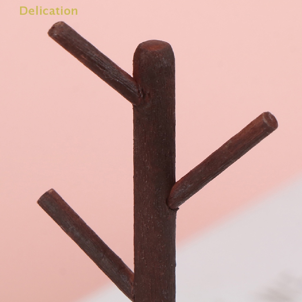 delication-ไม้แขวนเสื้อเฟอร์นิเจอร์จิ๋ว-diy-อุปกรณ์เสริม-สําหรับบ้านตุ๊กตา