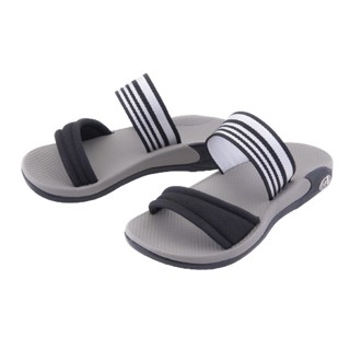 Dortmuend CC214 007-045 Black-Multi  "The Orthotic Sandals" รองเท้าสุขภาพ บรรเทาอาการเจ็บจากฝ่าเท้าแบน เท้าผิดรูป ฝีกยืนได้ตรง