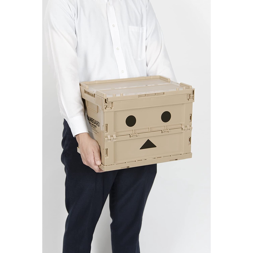 กล่องพับ Danboard Trusco 25L / 50L Danbo Thin Folding Container