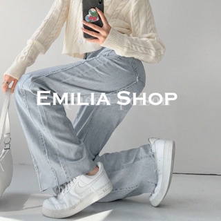 EMILIA SHOP  กางเกงขายาว กางเกงเอวสูง กางเกงขายาวผู้หญิงสไตล์เกาหลี 2022 ใหม่  สบาย สวย Trendy ทันสมัย ES220269 36Z230909