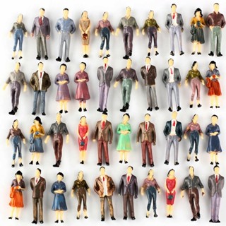 Model People Figures Scenery Train 1:50 Scale 50pcs Display Passenegers