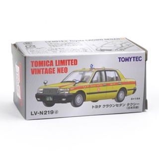 Tomytec 4543736322832 1/64 TOYOTA CROWN SEDAN TAXI NIHON KOTSU LV-N219D DIECAST SCALE MODEL CAR