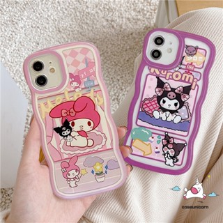 เคสโทรศัพท์มือถือนิ่ม ลาย Kuromi Melody น่ารัก สําหรับ Samsung A14 A04 A04s A12 A13 A03s A04E A31 A21s A02s A50 A52 A52S A32 A20 A30 A53 A33 A20s A50S A30s A23 A03 A22 A51 A11 M32 M22