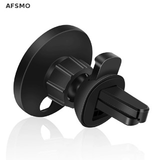 [AFSMO] อุปกรณ์เมาท์ขาตั้ง วางโทรศัพท์มือถือ ติดช่องแอร์รถยนต์ สําหรับ Magsafe Charger Base HOT