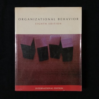 หนังสือ Organizational Behavior (McGraw-Hill International Editions)
