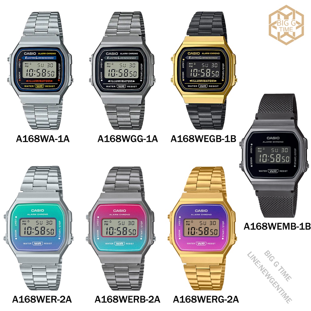 นาฬิกา-casio-a168w-sereis-ของแท้-รับประกัน-1-ปี