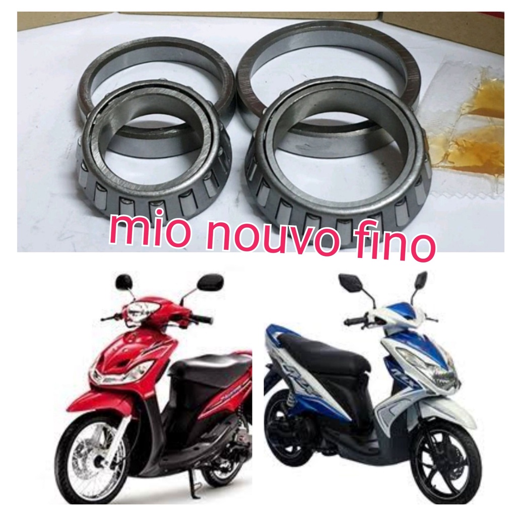 ถ้วยคอmio-nouvo-fino-ชุดลูกปืนคอ-เตเปอร์-yamaha-รุ่น-mio-nouvo-fino-ถ้วยคอกลึง-ลูกปืนคอกลึง-สำหรับ-มิโอ-นูโว-ฟิโน่