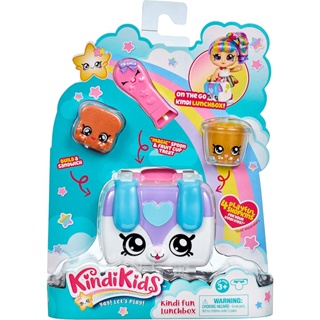 Kindi Kids Fun Lunch Box Playset Kindi ชุดกล่องอาหารกลางวัน สําหรับเด็ก