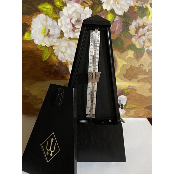 wittner-metronome-เมโทรนอม-855161-with-bell-black-ดำ