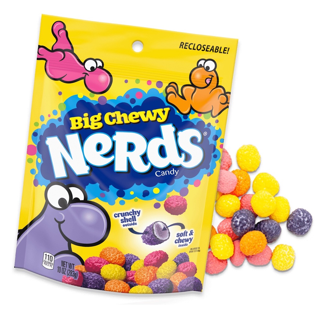 พร้อมส่งจากไทย-ขนม-usa-nerds-candy-chewy-170g