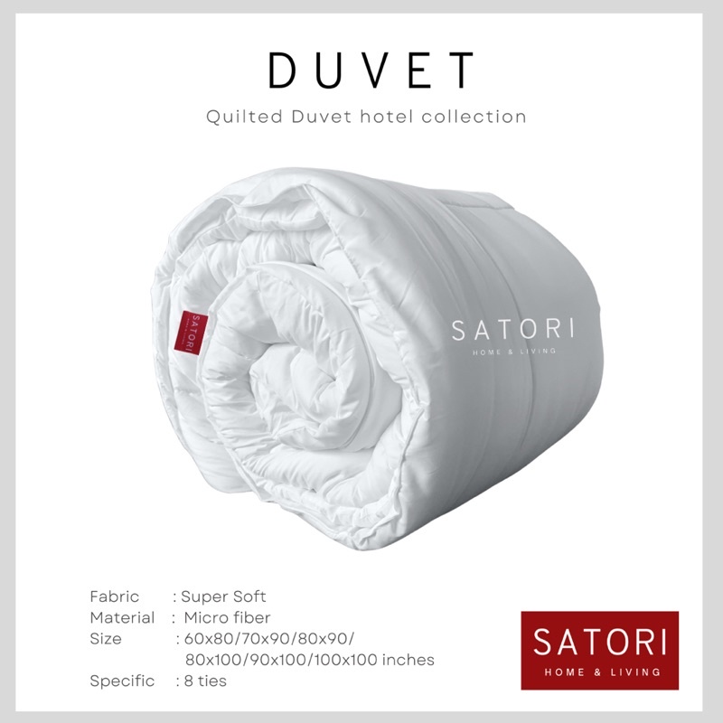 SATORI HOTEL DUVET INSERT ไส้นวม ไส้ผ้านวม quilt insert ผ้านวม ผ้าห่ม