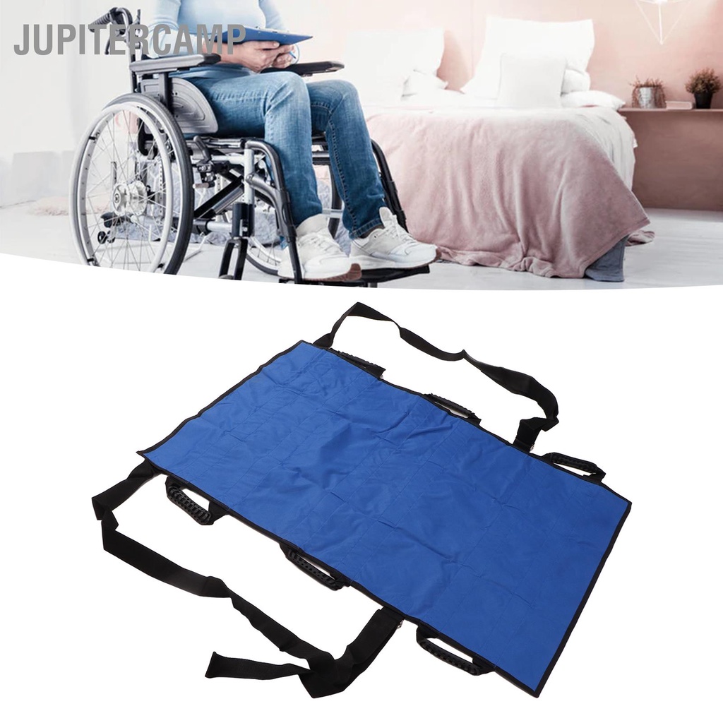 jupitercamp-repositioning-bed-pad-with-reinforced-handle-hospital-reusable-patient-transfer-sheet-for-turning-lifting