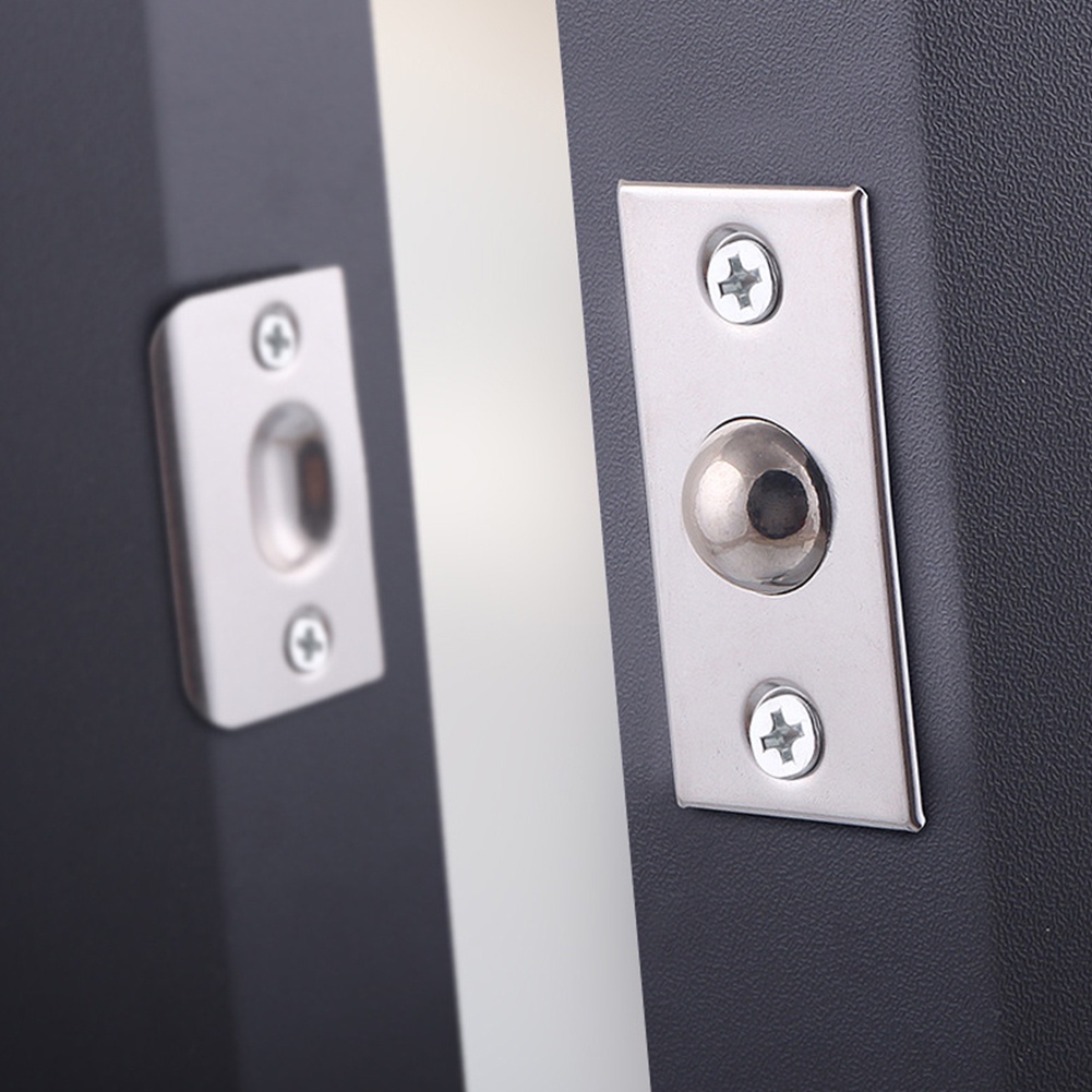 New Stainless Steel Spring Ball Catch Cabinet Door Latch Touch Beads ...