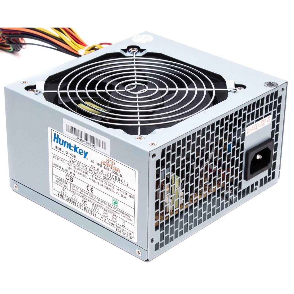 HuntKey รุ่น CP-400HP V2.3 Power Supply 400W คุณภาพสูง พาวเวอร์ซัพพลาย ...
