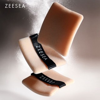 Zeesea พัฟแต่งหน้า แบบสองด้าน แป้งพัฟ แป้งฝุ่น แป้งพัฟ ปรับสภาพ แป้งพัฟน้ําผึ้ง