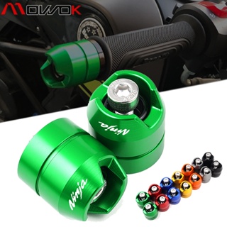 MOW ปิดป้องกัน KAWASAKI NINJA 400 300 250 ZX6R ZX10R ZX14R ZX12R ZX9R 500R 600R 750R รถจักรยานยนต์ Handlebar Handle Bar