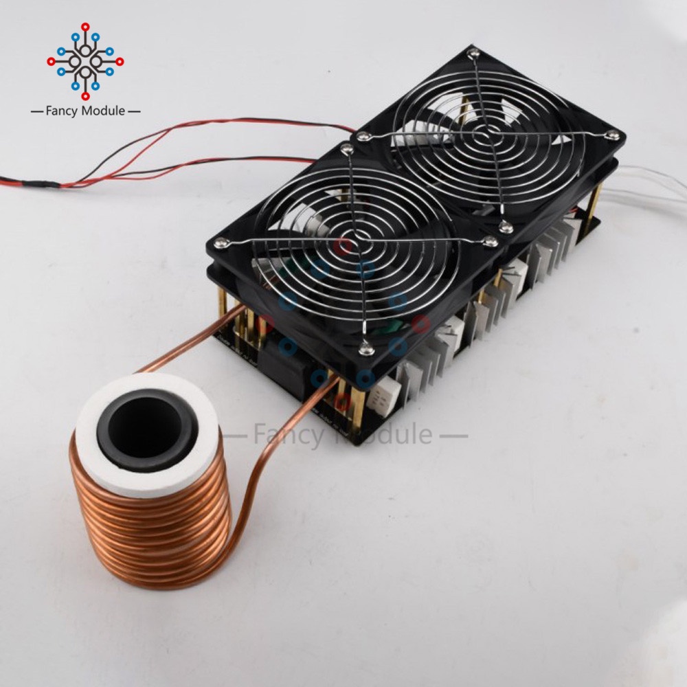 2500w-zvs-induction-heater-induction-heating-pcb-board-heating-machine-copper-tube-crucible-pump-ceramic-tube-water-pipe