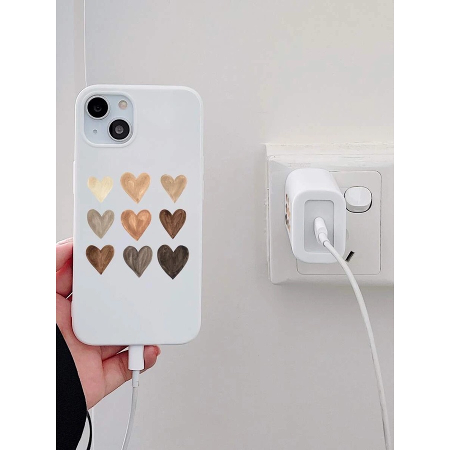 เคส-โทรศัพท์ไอโฟนiphone-ลาย-หัวใจ-amp-ฝาครอบหัวชาร์จ-1-ชิ้น
