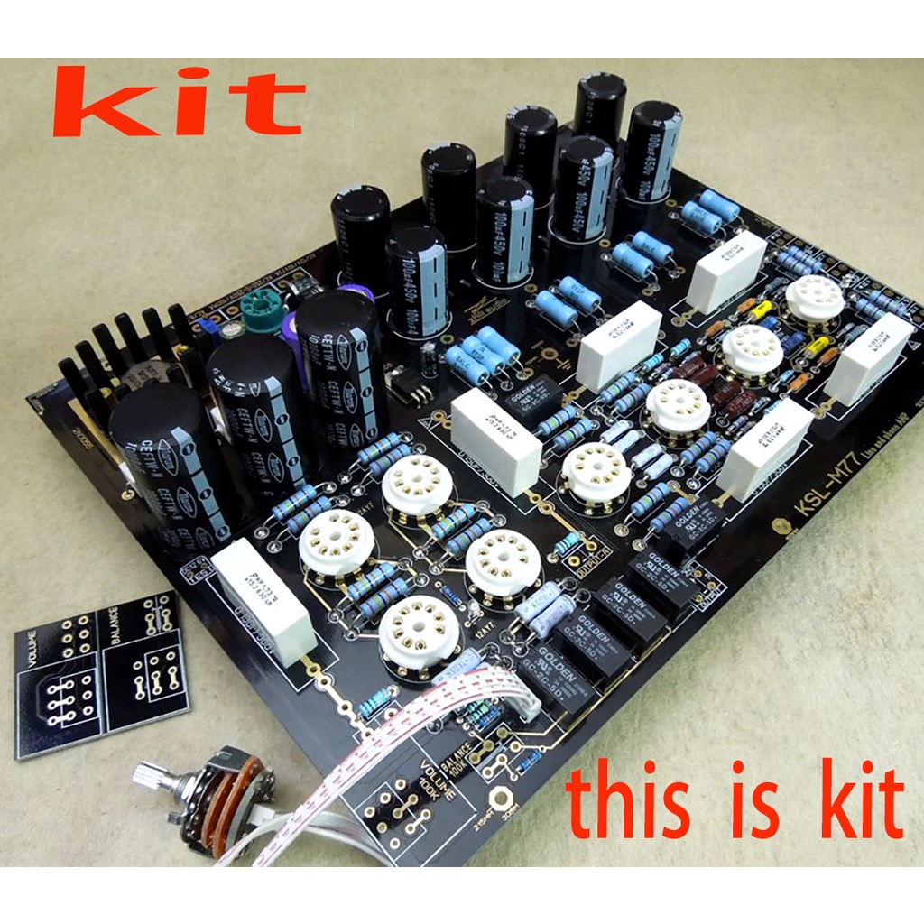 HiFi tube phono preamp stereo preamp board for KONDO AUDIONOTE M77