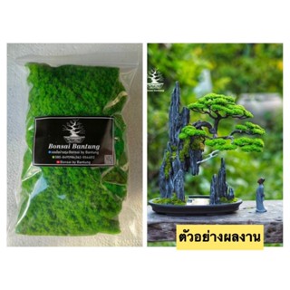 🌿มอสเทียมเขียวอ่อน🌿ใช้ได้ทั้งเป็นมอส และใบ ตกแต่งงานประดิษฐ์ สวนถาด บอนไซประดิษฐ์ diy