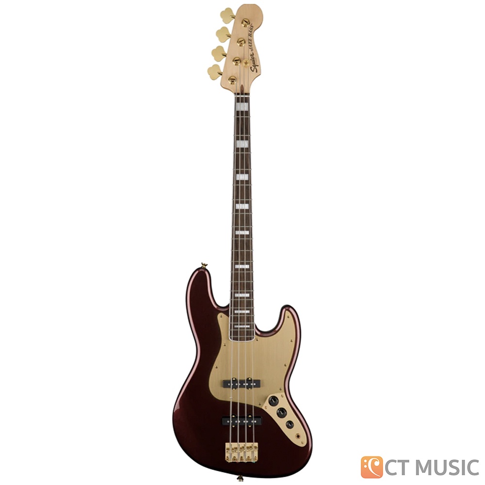 เบสไฟฟ้า-squier-40th-anniversary-jazz-bass-gold-edition