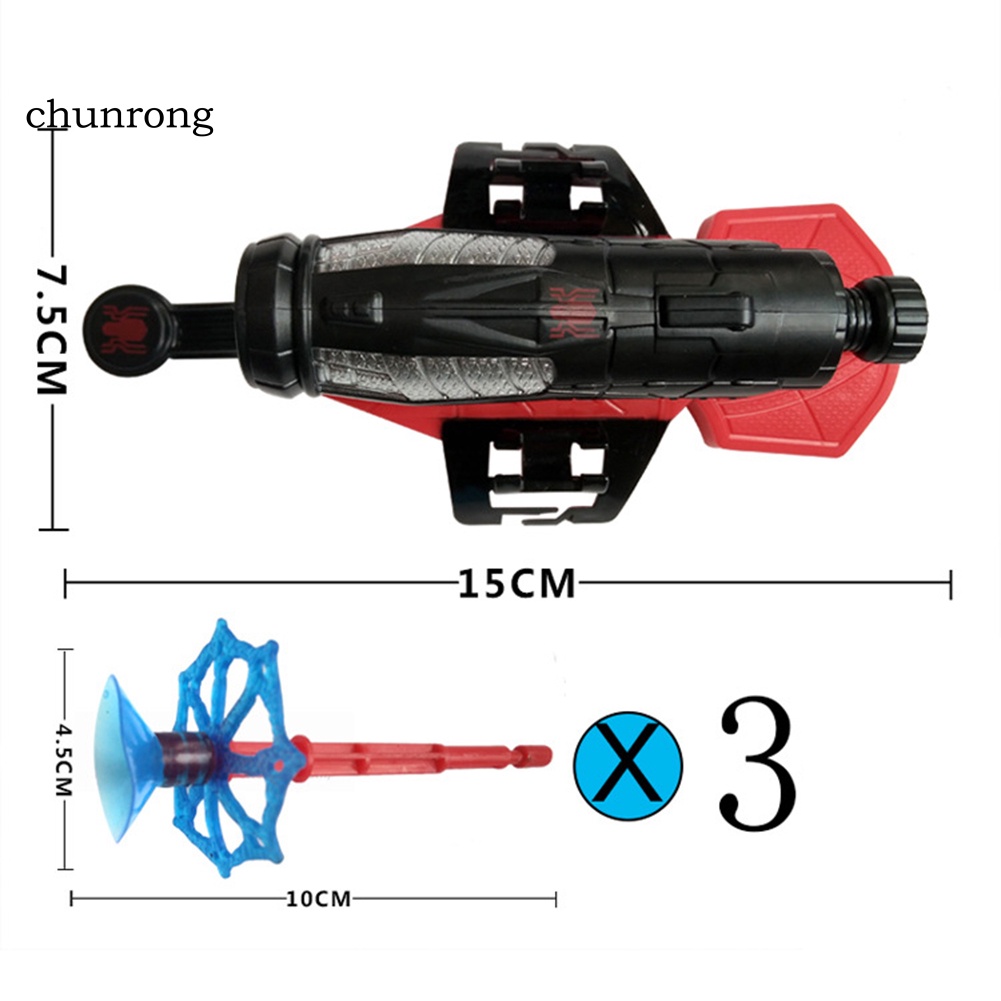 chunrong-ตัวปล่อยเว็บสไปเดอร์แมน-พร้อมขีปนาวุธ-ของเล่นสําหรับเด็ก