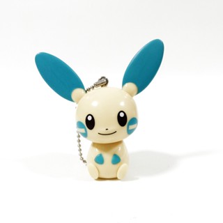 🇯🇵 Model Figure Pokemon Minun Keychain พวงกุญแจ โมเดล ฟิกเกอร์ โปเกมอน ไมนัน ของแท้ญี่ปุ่น Banpresto