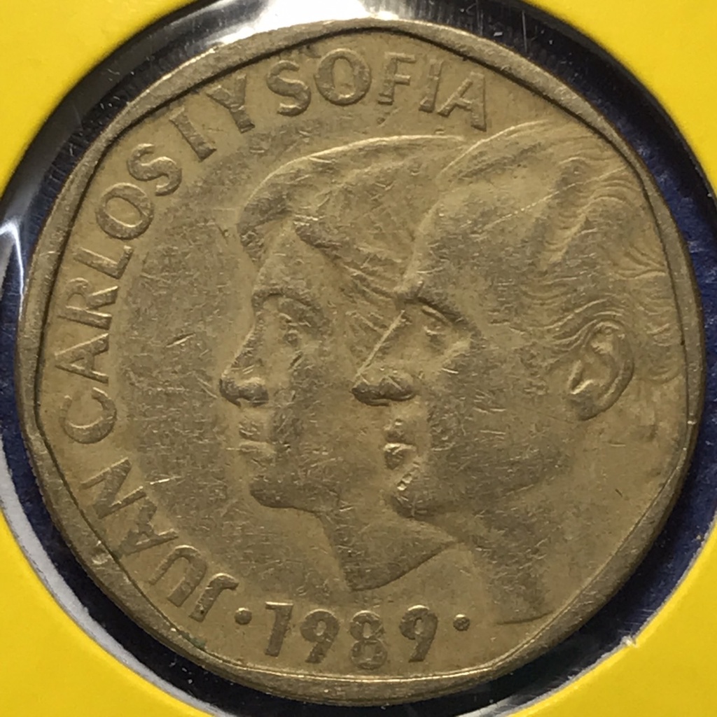 no-60829-ปี1989-สเปน-500-pesetas-เหรียญสะสม-เหรียญต่างประเทศ-เหรียญเก่า-หายาก-ราคาถูก