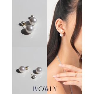 ภาพหน้าปกสินค้าต่างหู ivowly-Pearl earring ต่างหูมุก ซึ่งคุณอาจชอบราคาและรีวิวของสินค้านี้