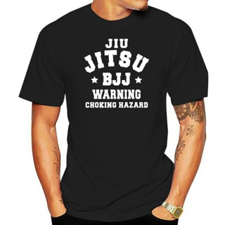 เสื้อยืดแฟชั่น พิมพ์ลาย Jiu Jitsu Choking Hazard Jiu Jitsu สําหรับผู้ชายS-5XL