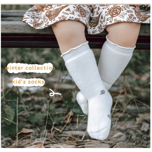 ๋japaness-bb-sock-ถุงเท้าเด็กข้อยาว-สไตล์มินิมอล-สำหรับ-0-3-ขวบ