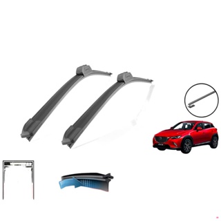 จัดส่งจากกรุงเทพBosch ใบปัดน้ำฝน MAZDA CX-3 ปี 2015 เป็นต้นไป ขนาด 22/18 นิ้ว รุ่น Aerotwin (รุ่นไร้โครง)