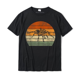 เสื้อยืดสีพื้น Tarantula hediyeler kadınlar için erkekler komik örümcek baskı grafik T-Shirt erkekler klasik rahat Tops