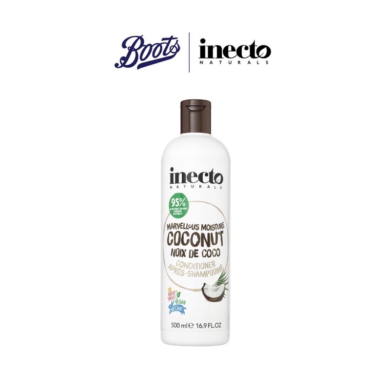 inecto-coconut-oil-conditioner-ครีมนวดผม-น้ำมันมะพร้าว-ผมนุ่ม-ผมลื่น-ขนาด-500ml-จากประเทศอังกฤษ