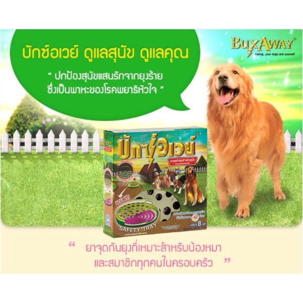 buxaway-ยาจุดกันยุง-ผลิตจากวัตถุดิบจากธรรมชาติ