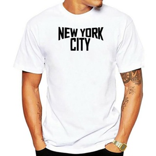 เสื้อยืด พิมพ์ลาย New York City สไตล์เรโทร คลาสสิก แฟชั่นฤดูร้อน สําหรับผู้ชายS-5XL