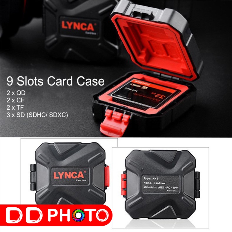 lynca-kh5-memory-card-box-กล่องใส่การ์ด