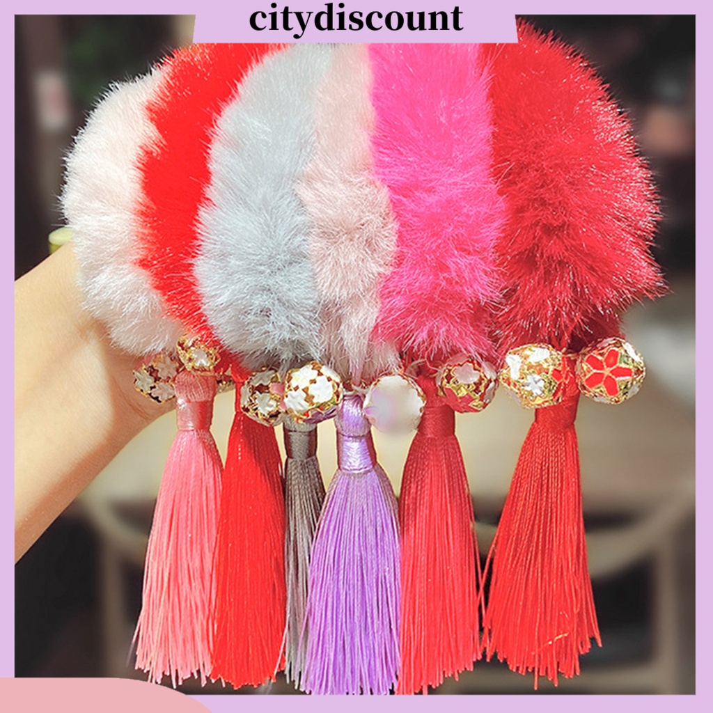 lt-citydiscount-gt-ยางรัดผมสไตล์จีนหลากสีสําหรับเด็กผู้หญิง