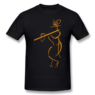 เสื้อแฟชั่นผญ2022 อื่นๆ กฤษณะ T gömlek กฤษณะ Hare Krishna T-Shirt harika erkek tişört 100% pamuklu büyük boy sokak kıyaf