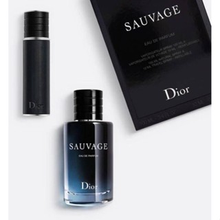 [แท้💯%] Dior Sauvage EDP Refillable Travel Set น้ำหอมคนหล่อ น้ำหอมสาวเหลียว 😍