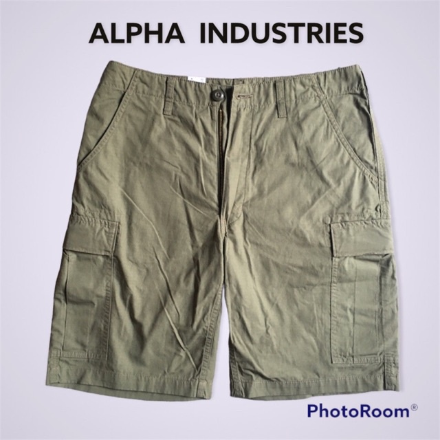 กางเกงขาสั้น-ยี่ห้อ-alpha-industries-ของใหม่-ป้ายห้อย-ซื้อมาจากญี่ปุ่นค่ะ