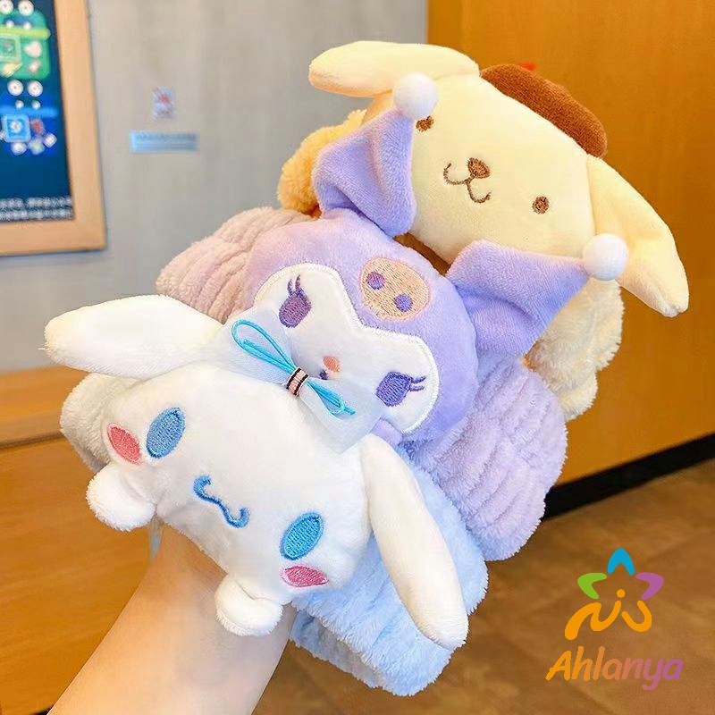 ahlanya-sanrio-ที่คาดผมตุ๊กตา-คาดแต่งหน้า-คาดเก็บผมเวลาล้างหน้า-พร้อมส่ง-hair-band