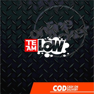 สติกเกอร์ทีม LOW | ตัดบน