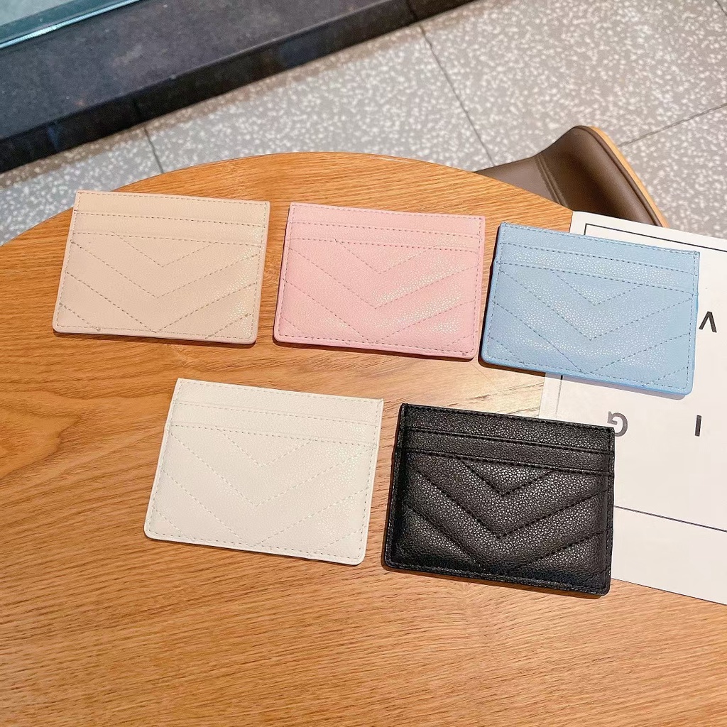 พร้อมส่ง-กระเป๋าใส่บัตรเครดิต-ทรงสามเหลี่ยม-ขนาดเล็ก-ปักลายหนังจระเข้-สไตล์เรโทร-สําหรับผู้ชาย-และผู้หญิง